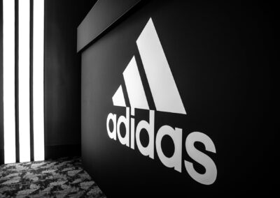 Life-Size Adidas Shoe Box at Mississippi State