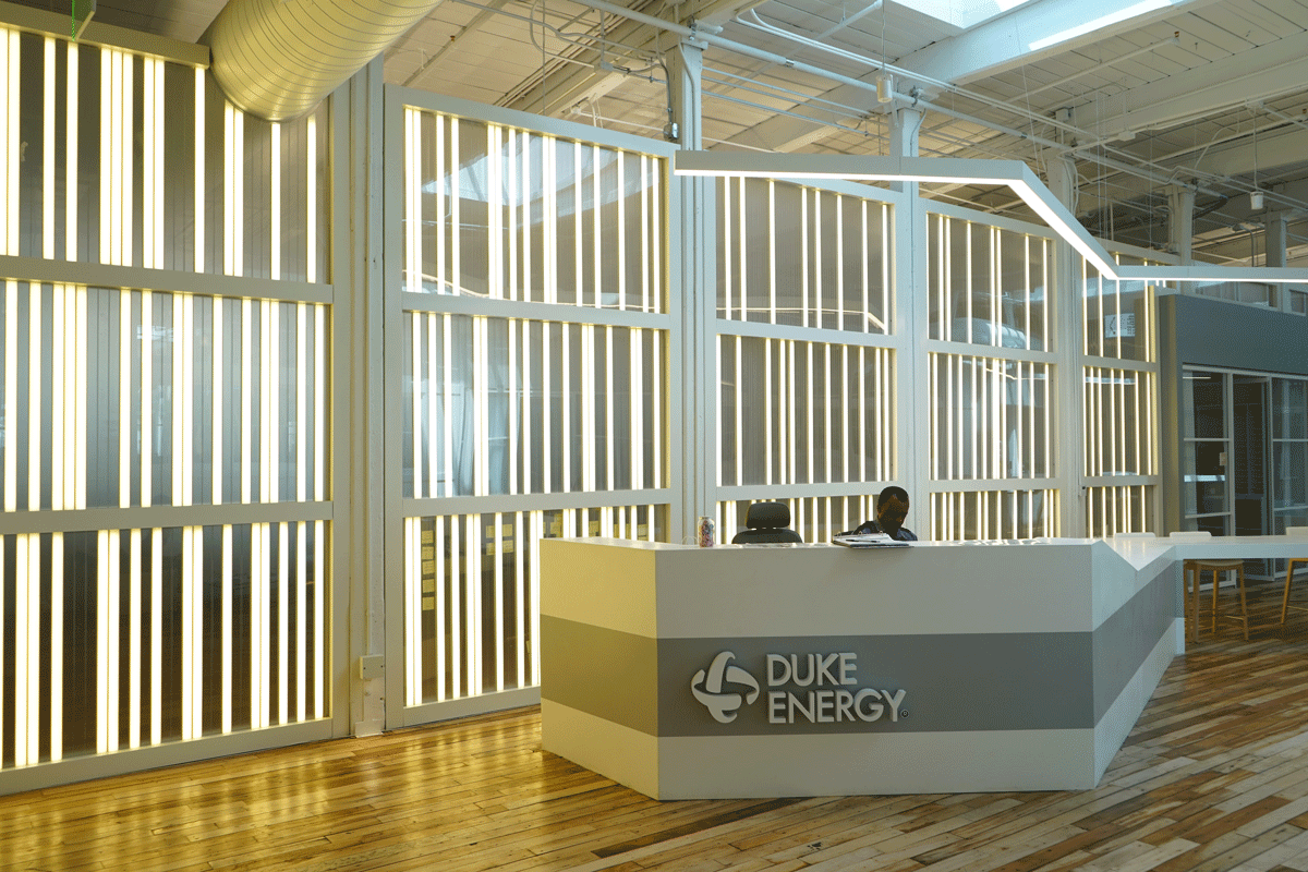 duke energy light wall