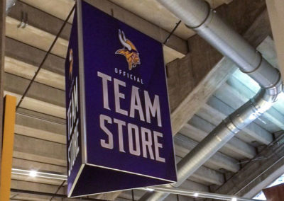 NFL Minnesota Vikings Wayfinding Signage