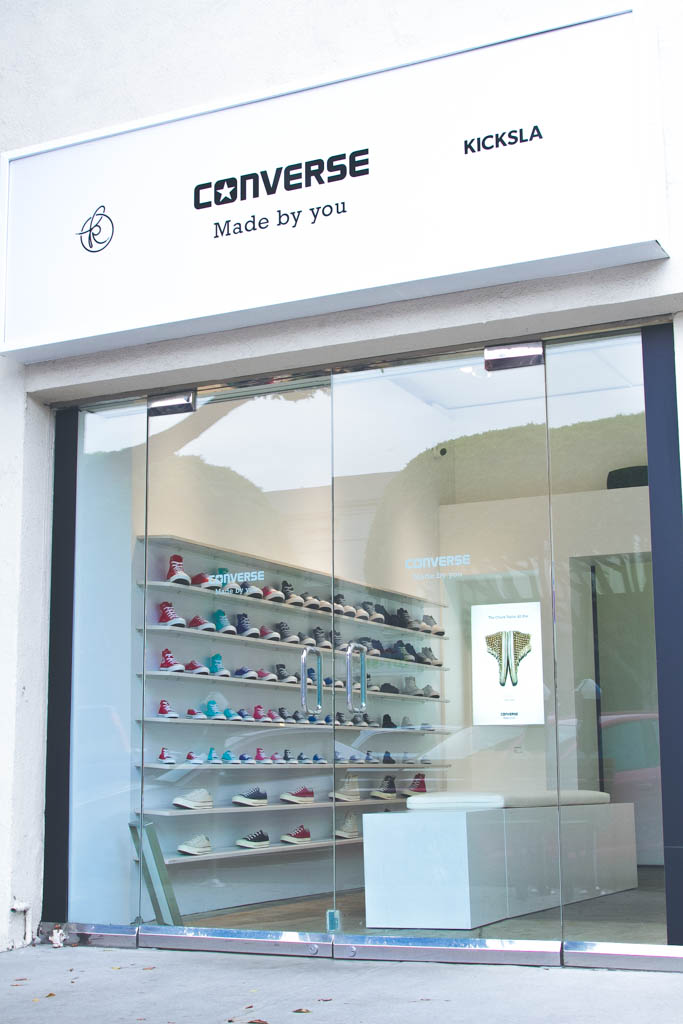 Converse popup storefront