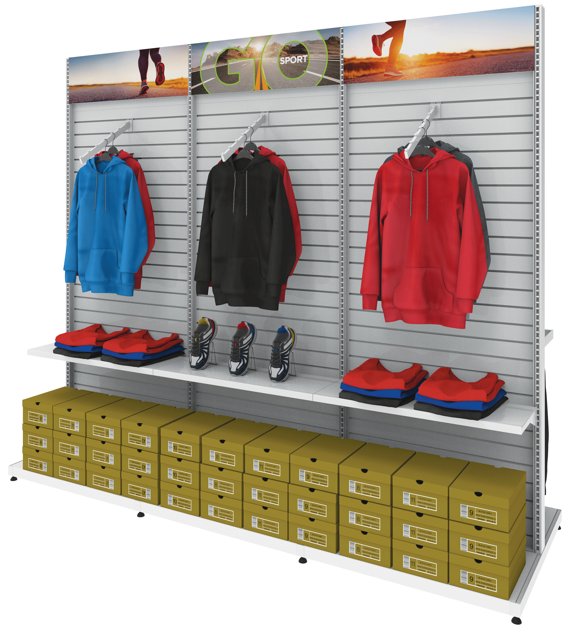 MODify Double Sided Retail Fixture